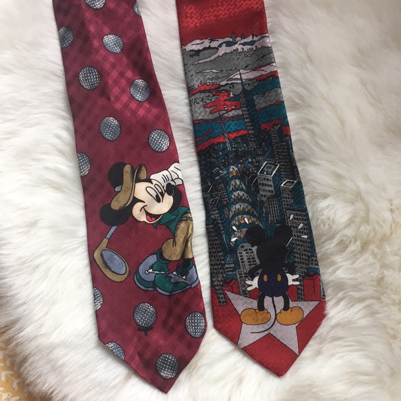 MICKEY & CO MENS NECK TIES - Picture 1 of 8